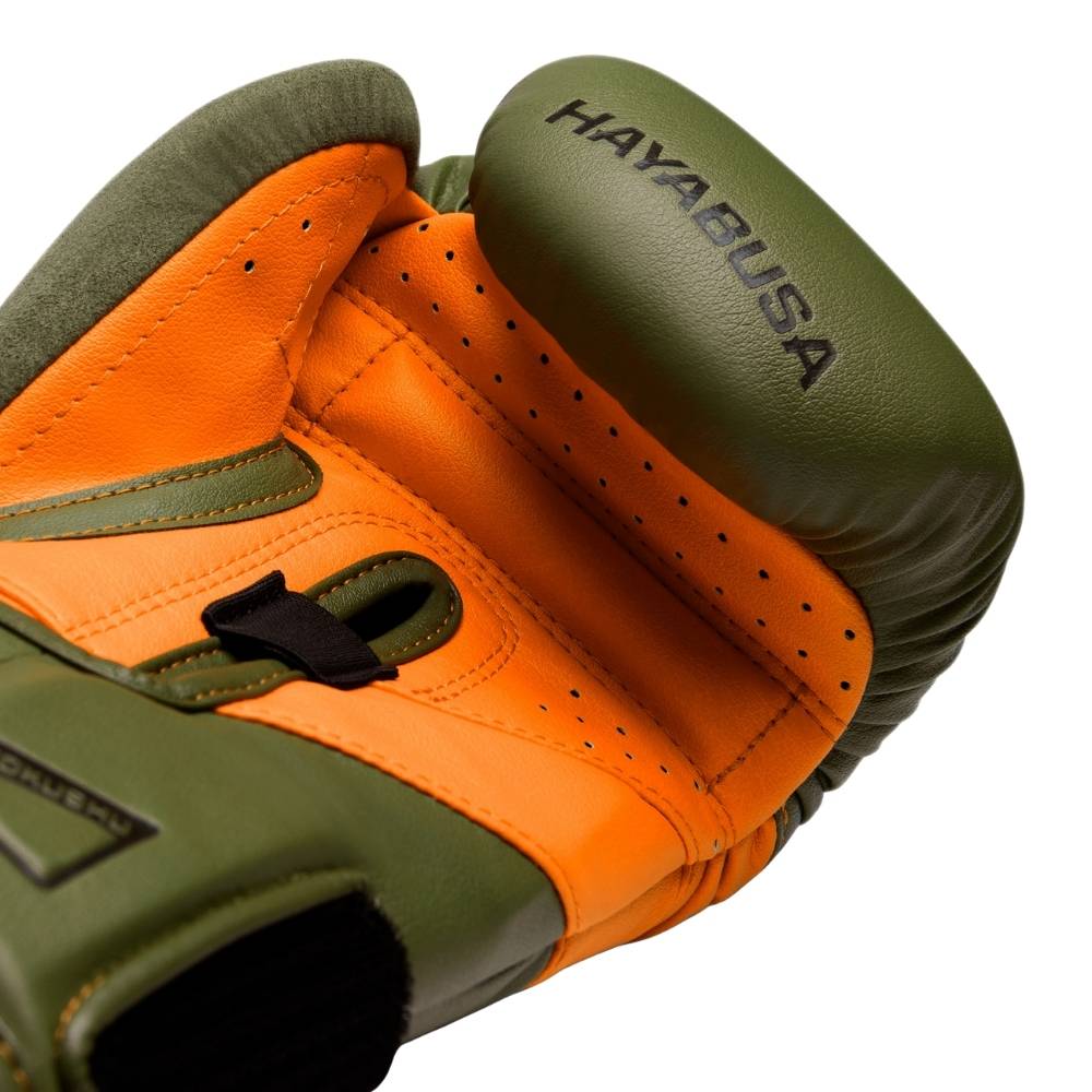 Hayabusa T3 Boxing Gloves Green/Orange
