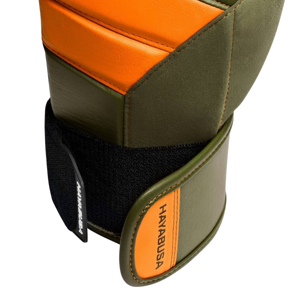 Hayabusa T3 Boxing Gloves Green/Orange