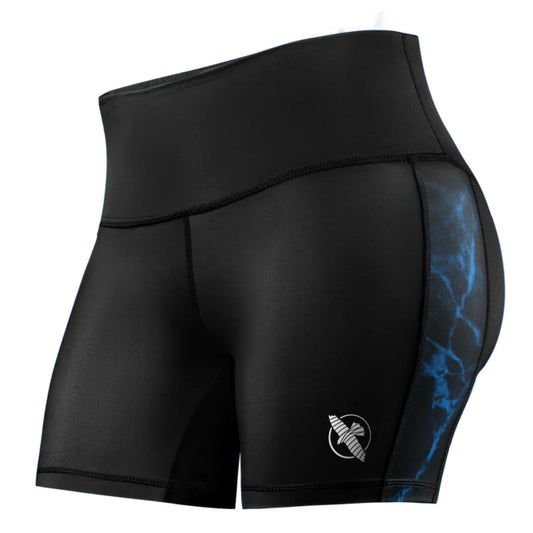 Hayabusa UFC BJJ Womens Vale Tudo Shorts Black/Blue