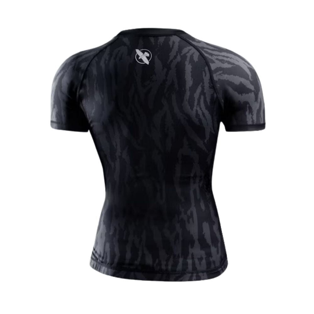 Hayabusa Womens Apex Short Sleeve Rashguard Carbon Black