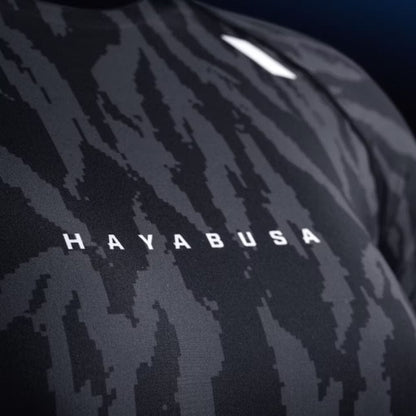 Hayabusa Womens Apex Short Sleeve Rashguard Carbon Black