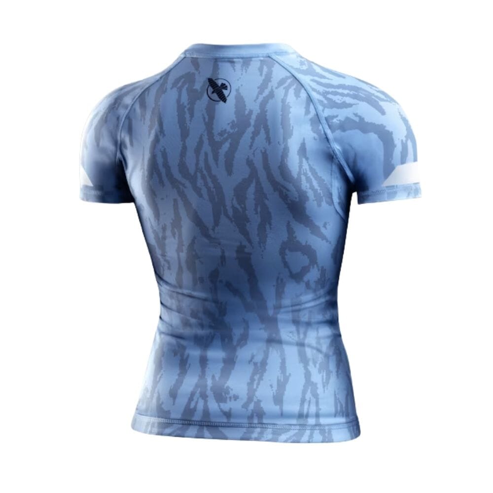 Hayabusa Womens Apex Short Sleeve Rashguard Crystal Blue