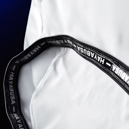 Hayabusa Womens Apex Short Sleeve Rashguard Ash White