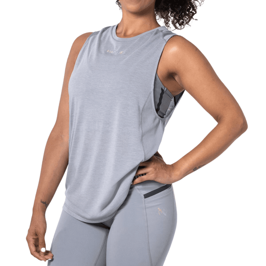 Hayabusa Womens Lightweight Tank Top Heather Grey
