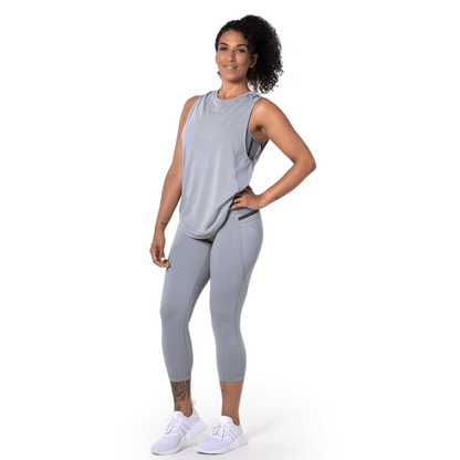 Hayabusa Womens Lightweight Tank Top Heather Grey