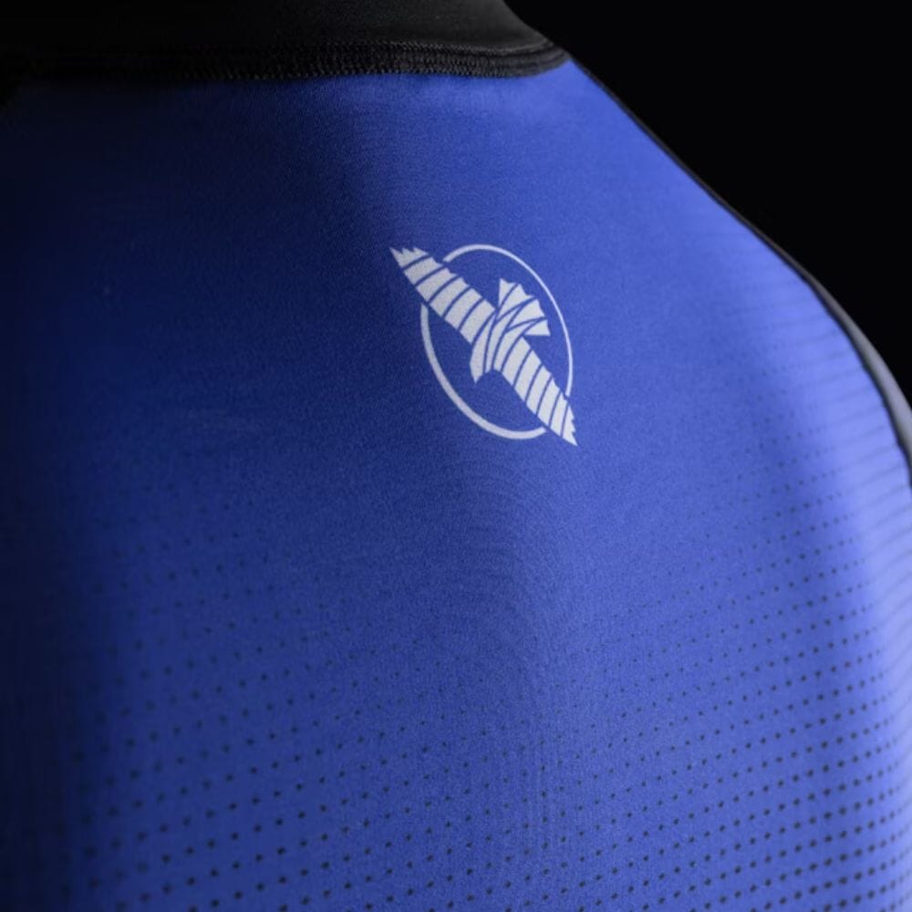 Hayabusa Womens Pro Ranked Short Sleeve Rashguard Blue