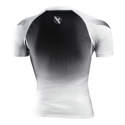 Hayabusa Womens Pro Ranked Short Sleeve Rashguard White