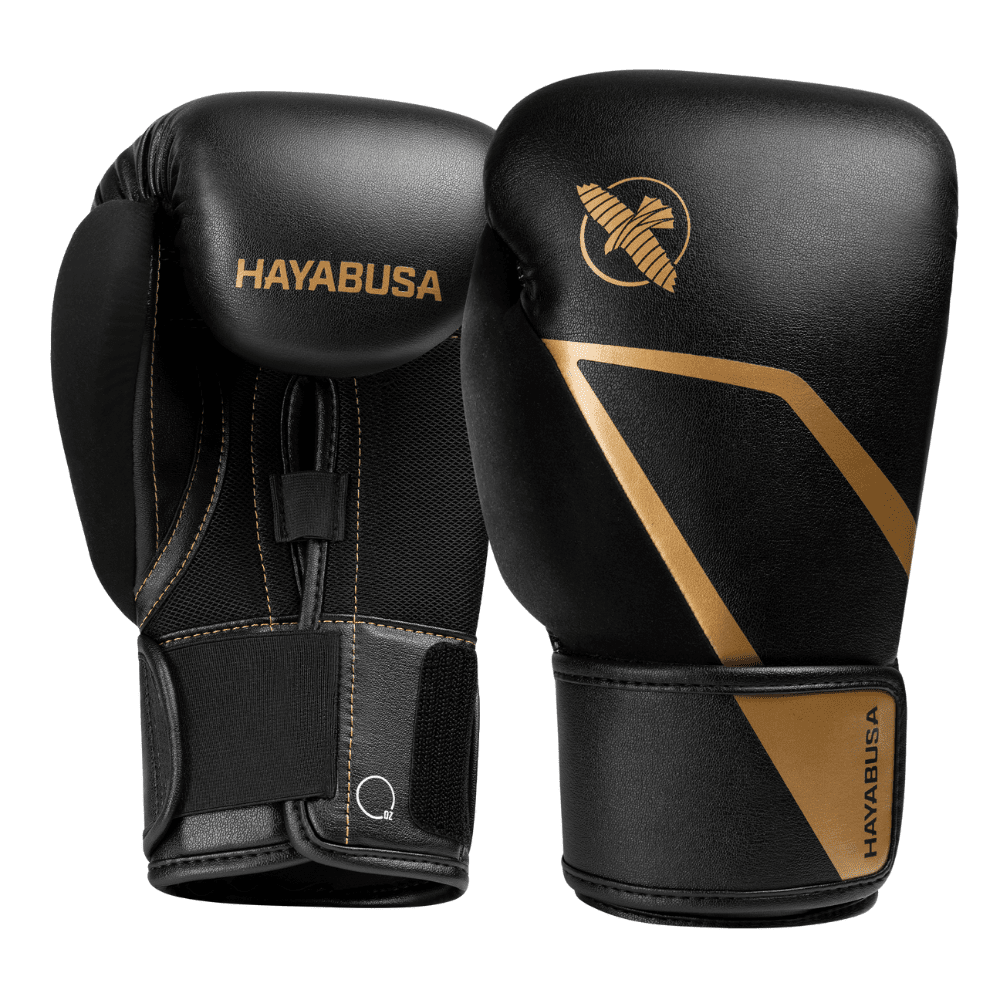 Hayabusa E1 Youth Boxing Gloves Boxing Gloves Hayabusa Black/Gold 6oz 