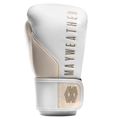 Hayabusa x Mayweather Champ Boxing Gloves White/Gold