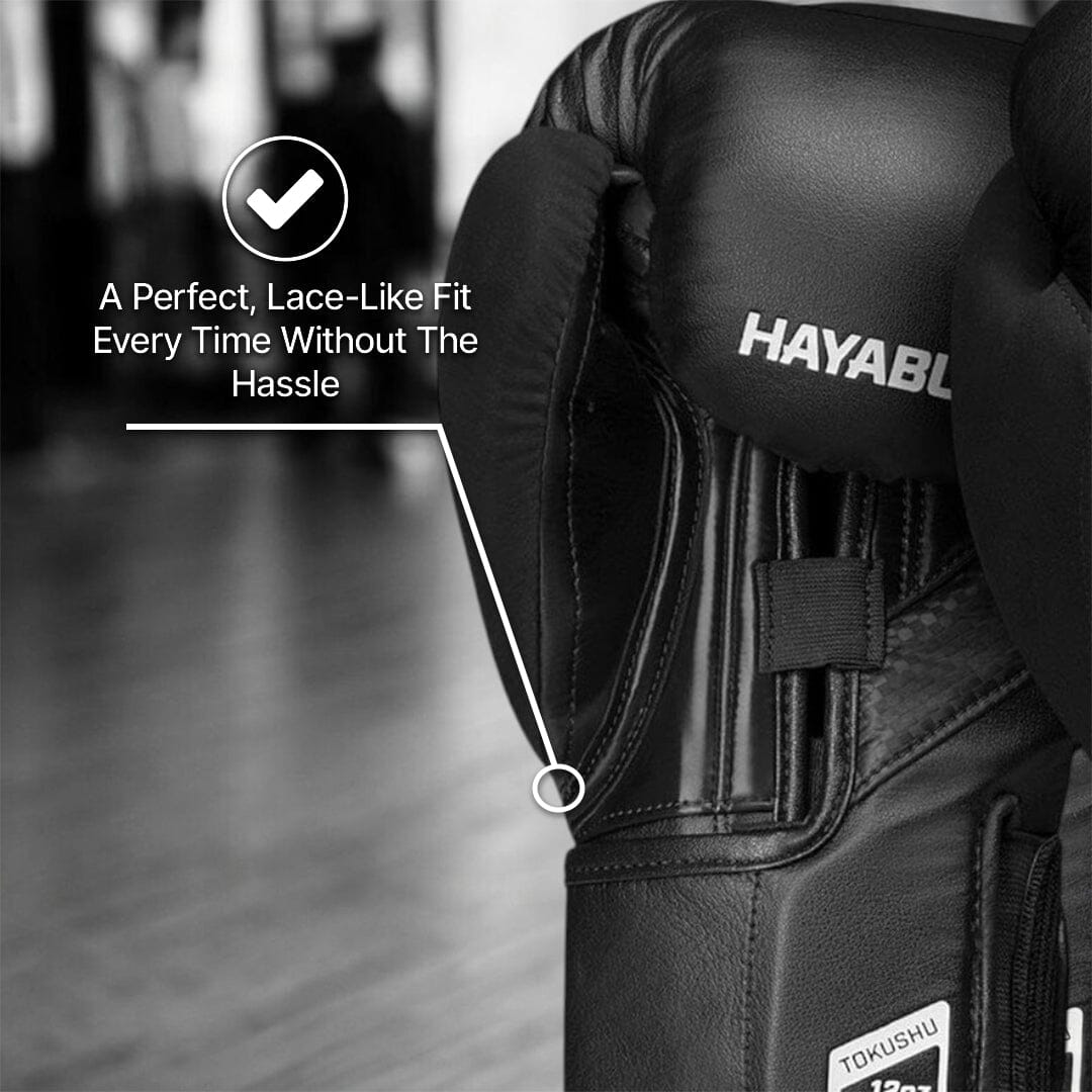 Hayabusa T3 18oz Boxing Gloves Black/Gold