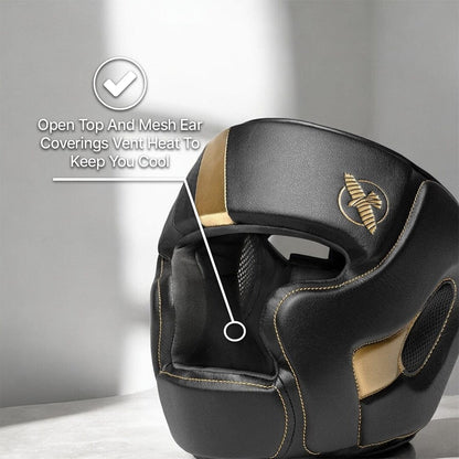 Hayabusa T3 Headgear White/Black
