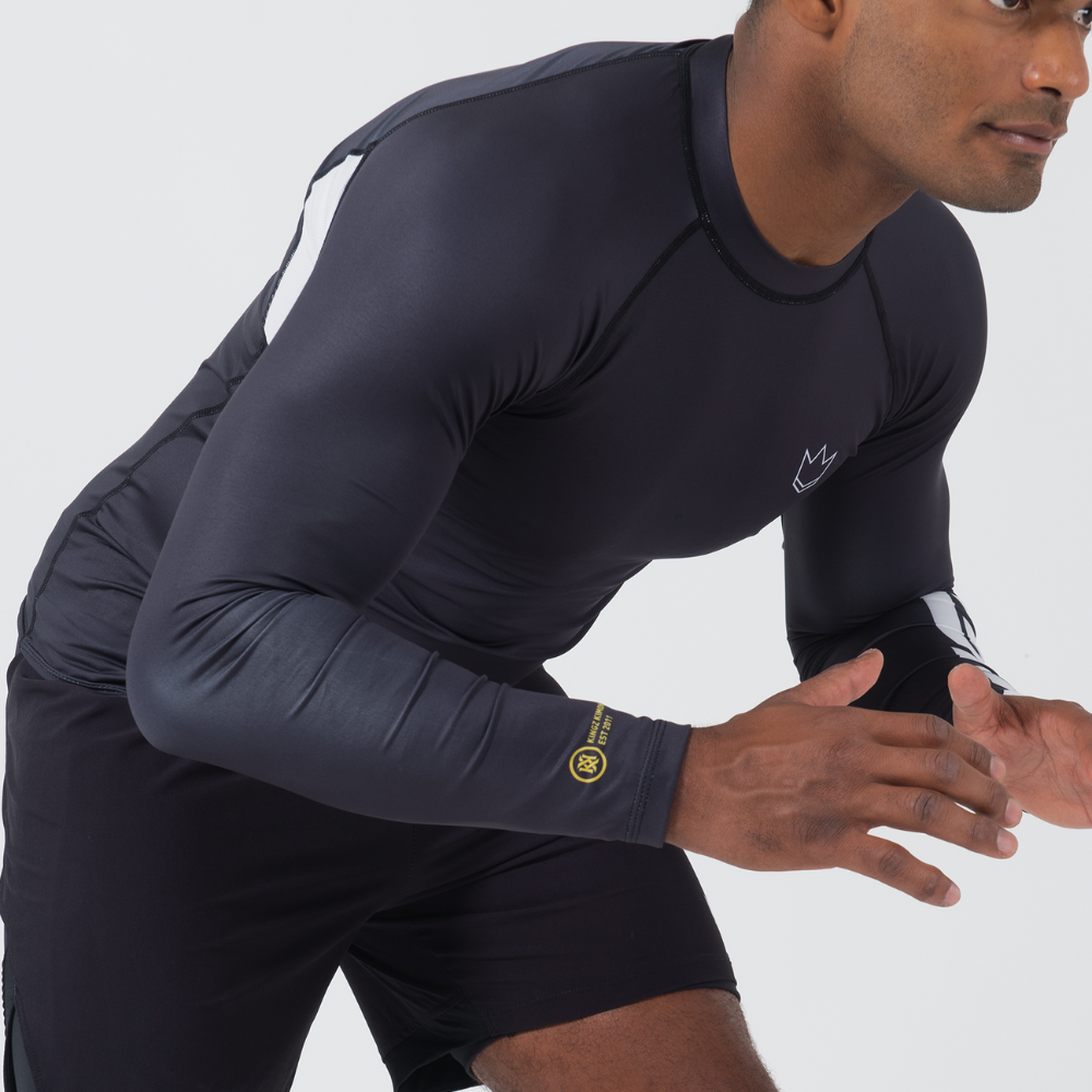 Kingz Ranked Performance V2 Long Sleeve Rashguard Rashguards Kingz 