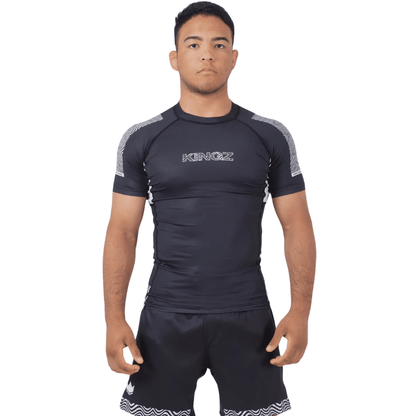 Kingz Flow Rashguard Rashguards Kingz Black X Small 