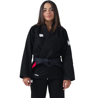 Kingz Womens Kore V2 Jiu Jitsu Gi Black