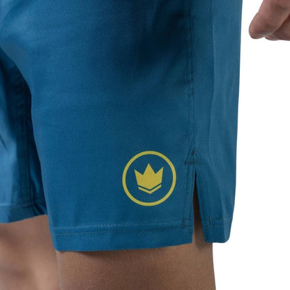 Kingz MI-K Roots Grappling Shorts Blue