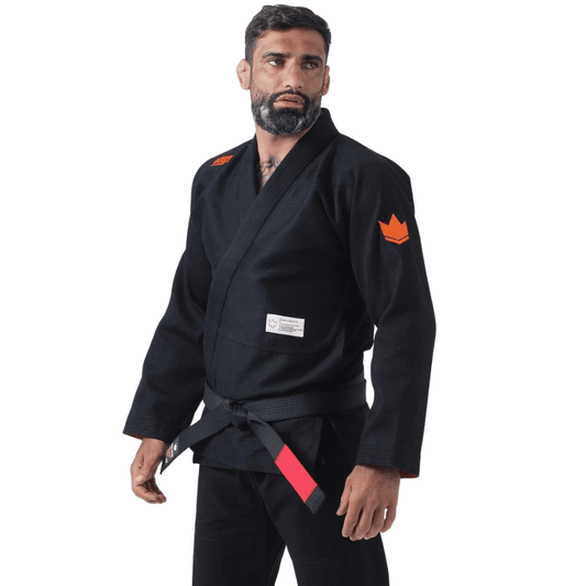 Kingz Mens Limited Edition NYC Jiu-Jitsu Gi BJJ Gi Men Kingz Black A0 