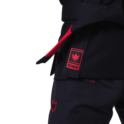 Kingz Mens Ultralight 2.0 Jiu Jitsu Gi Black