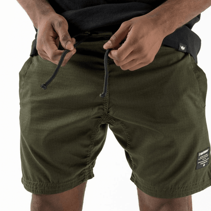 Kingz Casual Gi Shorts Military Green