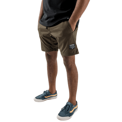 Kingz Casual Gi Shorts Military Green