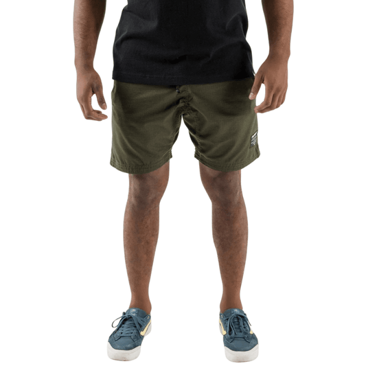 Kingz Casual Gi Shorts Military Green