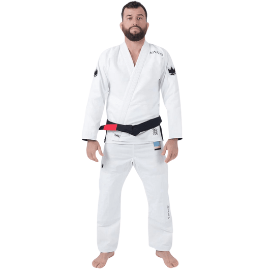 Kingz Mens Nano 3.0 Jiu Jitsu Gi BJJ Gi Men Kingz White A1 