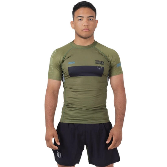 Kingz Trooper Rashguard Military Green