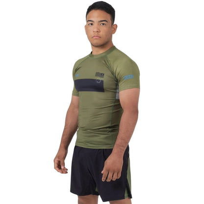 Kingz Trooper Rashguard Military Green