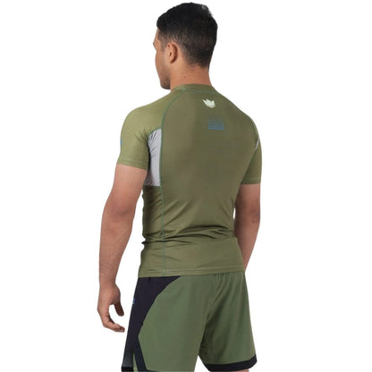 Kingz Trooper Rashguard Military Green