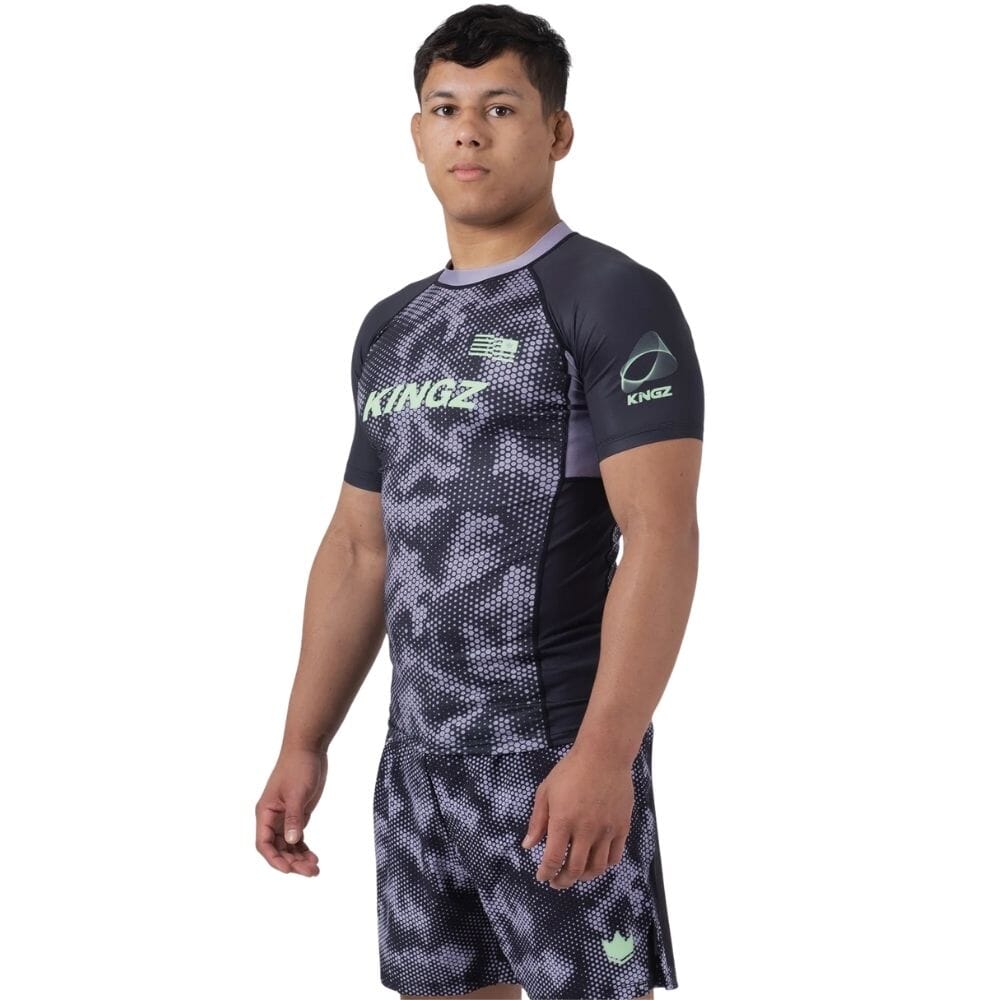Kingz Viper Rashguard Black/Purple