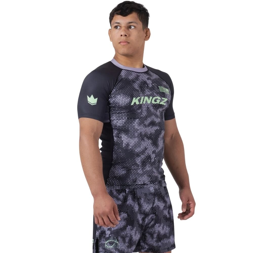 Kingz Viper Rashguard Black/Purple