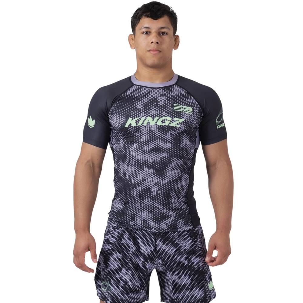 Kingz Viper Rashguard Black/Purple