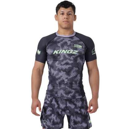 Kingz Viper Rashguard Black/Purple