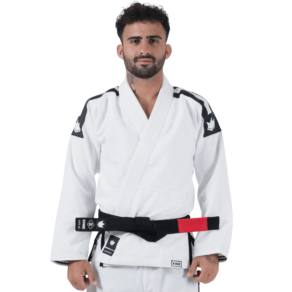 Kingz Sport Jiu Jitsu Gi White A2 BJJ Gi Men Kingz 