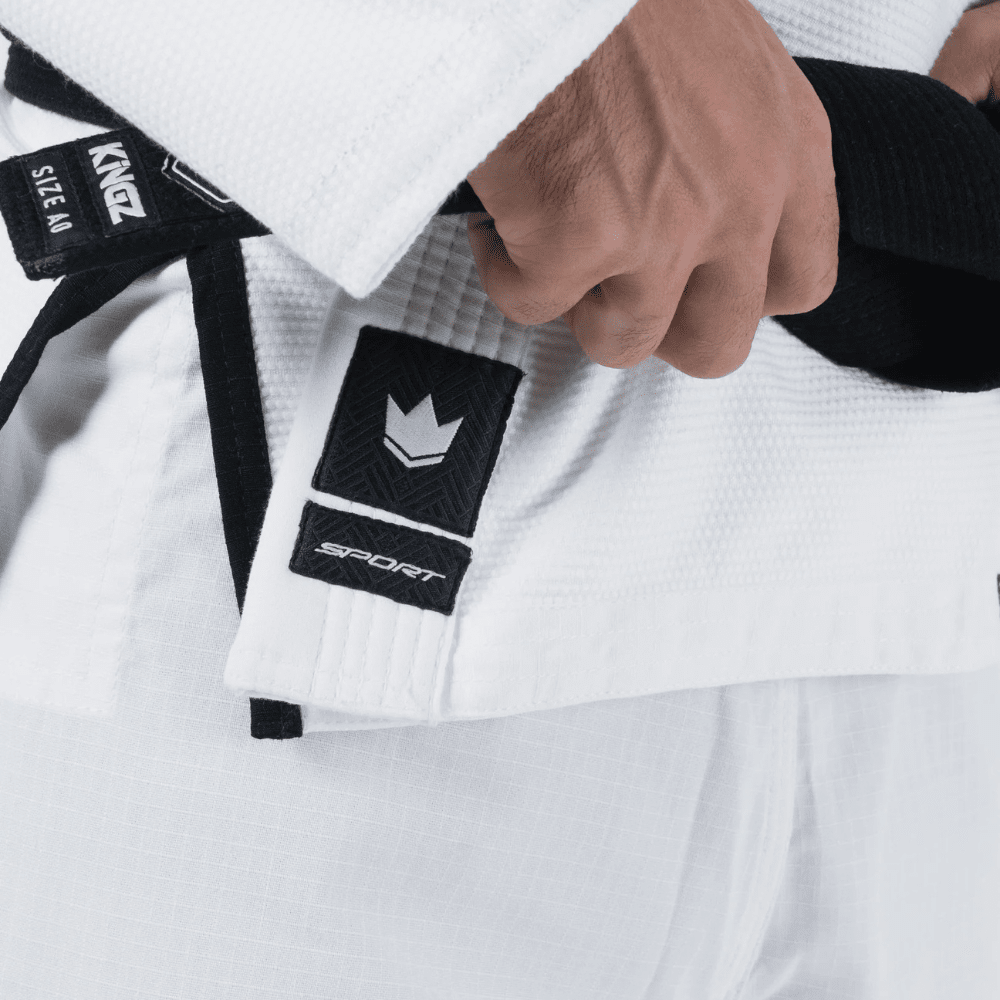 Kingz Sport Jiu Jitsu Gi White A2 BJJ Gi Men Kingz 