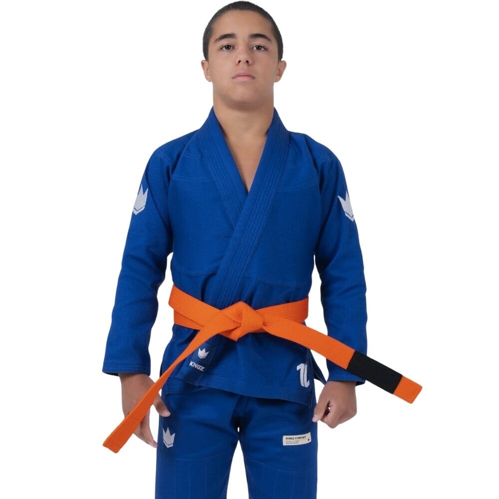 Kingz Kids The One V2 Jiu Jitsu Gi Blue