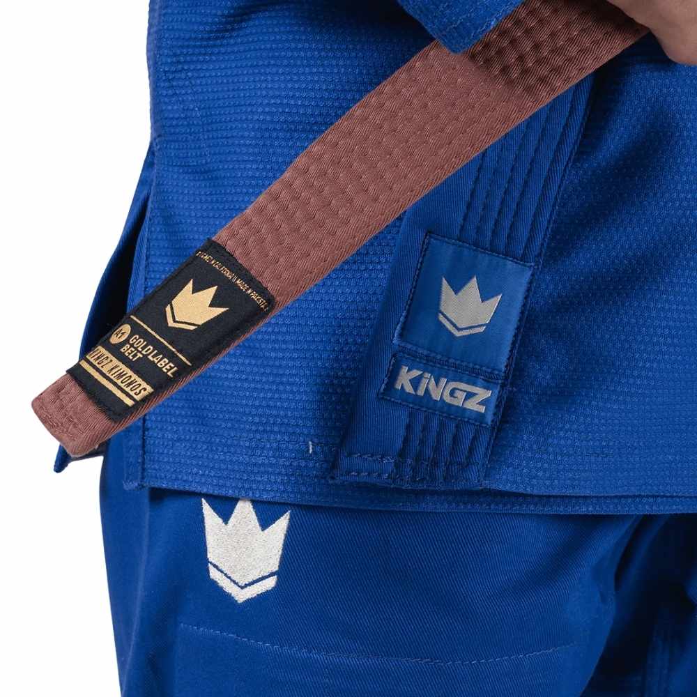 Kingz Womens The One V2 Jiu Jitsu Gi Blue