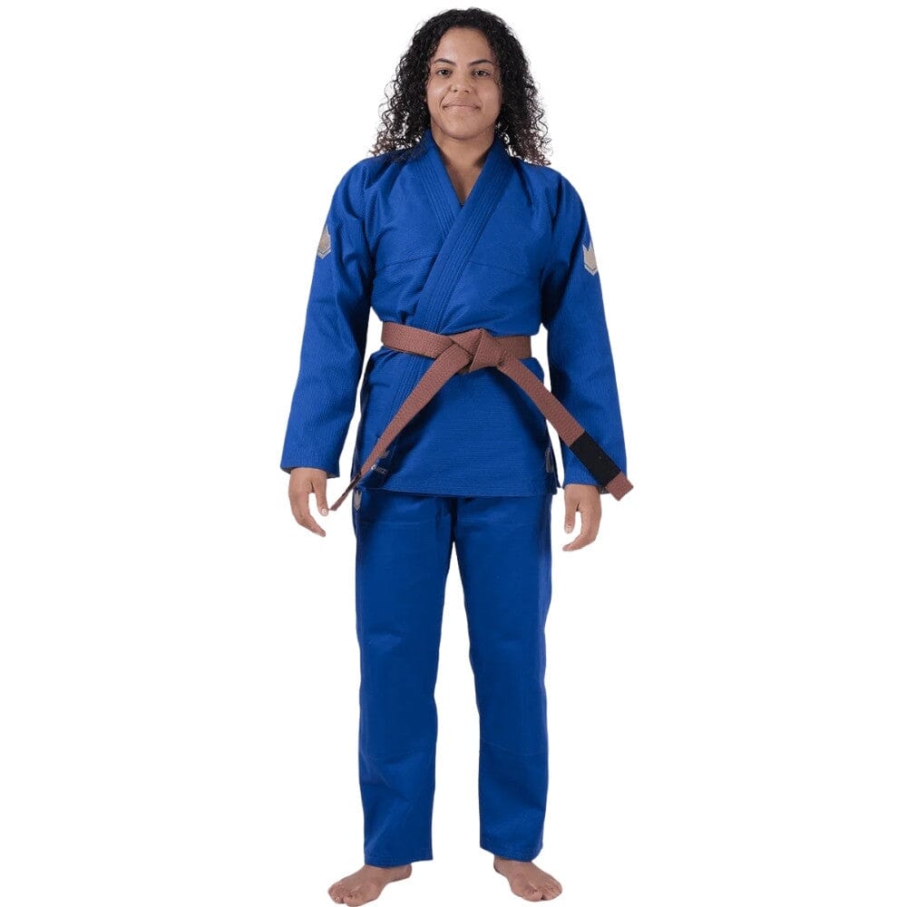 Kingz Womens The One V2 Jiu Jitsu Gi Blue