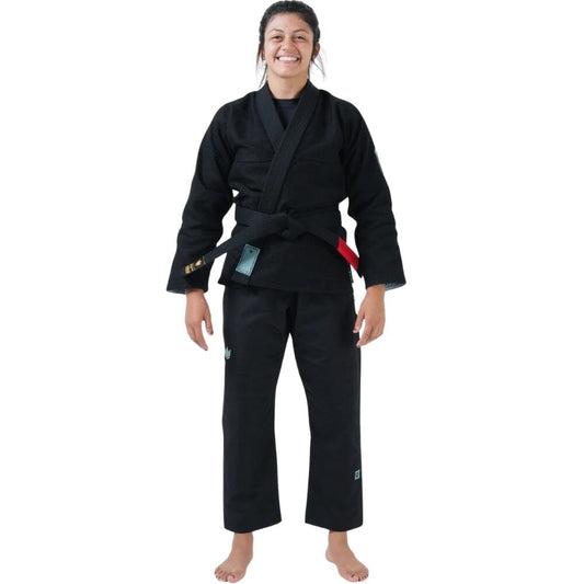 Kingz Womens Balistico 4.0 Jiu Jitsu Gi Black