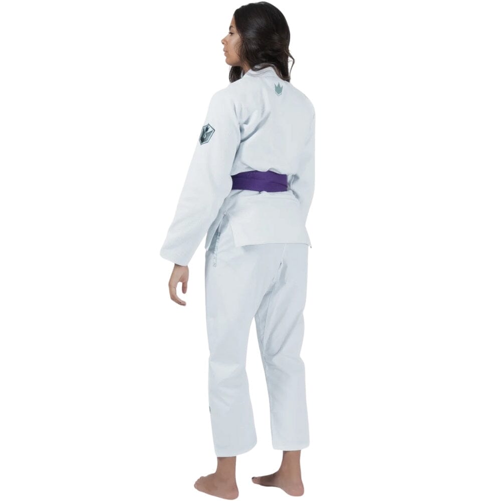 Kingz Womens Balistico 4.0 Jiu Jitsu Gi White