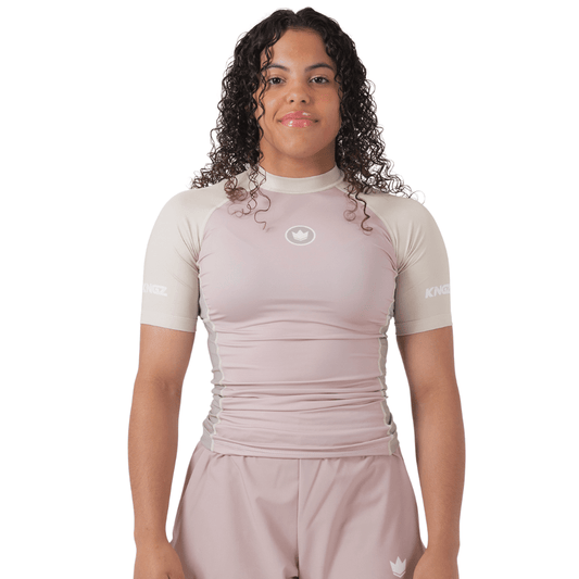 Kingz Womens Terra Rash Guard Rashguards Kingz X Small Soil 