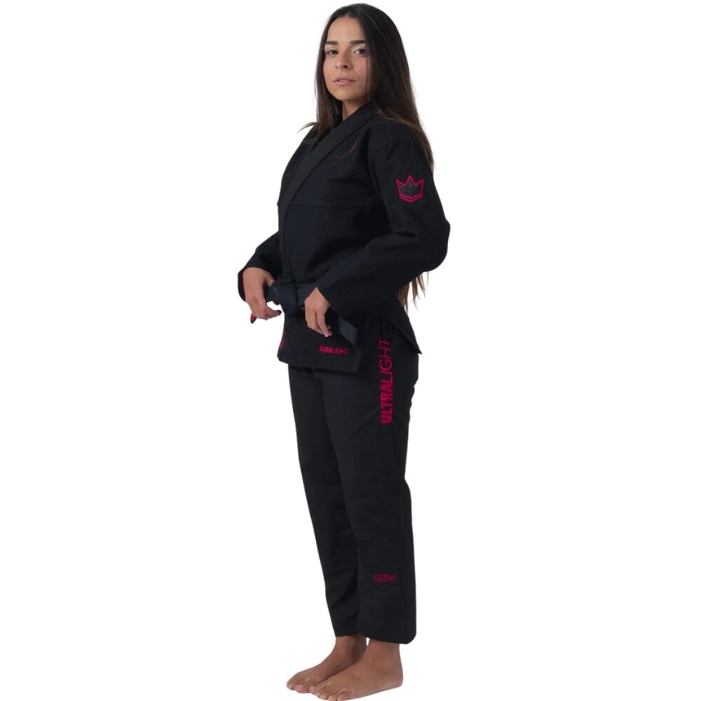 Kingz Womens Ultralight 2.0 Jiu Jitsu Gi Black