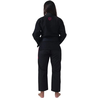 Kingz Womens Ultralight 2.0 Jiu Jitsu Gi Black