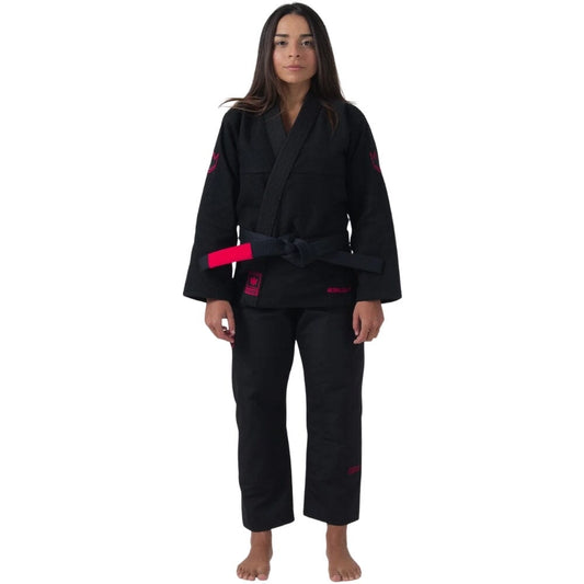 Kingz Womens Ultralight 2.0 Jiu Jitsu Gi Black