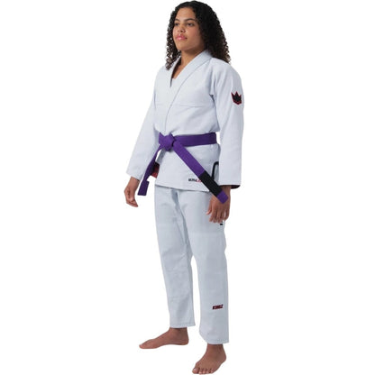 Kingz Womens Ultralight 2.0 Jiu Jitsu Gi White