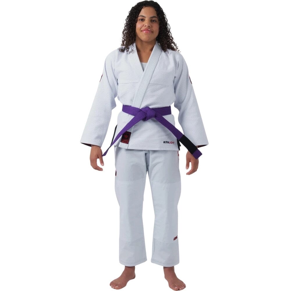 Kingz Womens Ultralight 2.0 Jiu Jitsu Gi White