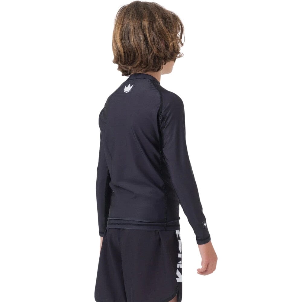 Kingz Kore V2 Youth Long Sleeve Rashguard Black