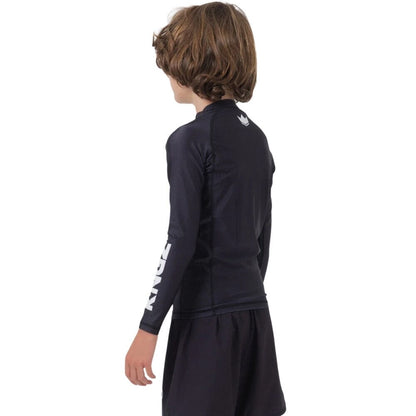 Kingz Kore V2 Youth Long Sleeve Rashguard Black