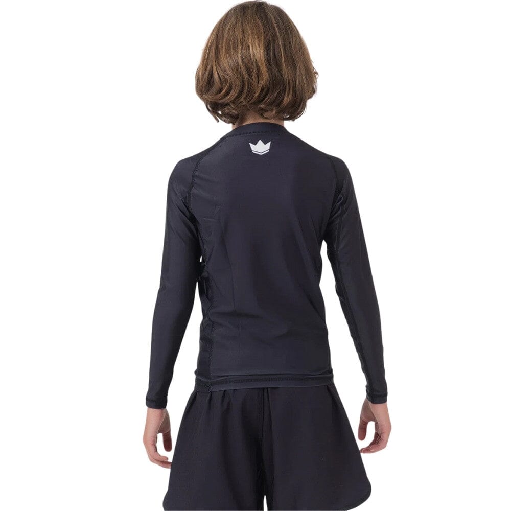 Kingz Kore V2 Youth Long Sleeve Rashguard Black