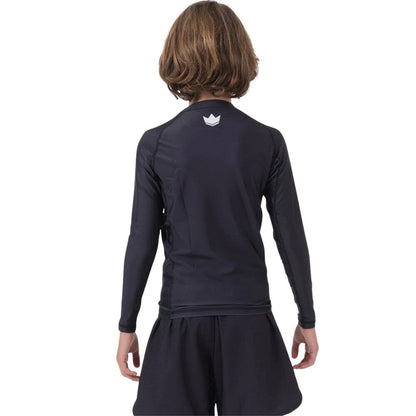 Kingz Kore V2 Youth Long Sleeve Rashguard Black