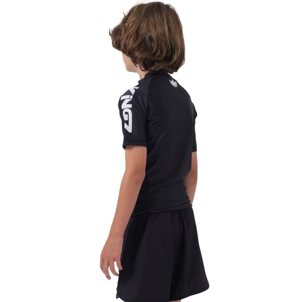 Kingz Kore V2 Youth Short Sleeve Rashguard Black